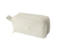 Cosmetic Pouch - Stylish Carrier for Supplies | Spacious Sectioned Container with Extended Capacity Compartments & Band Dividers Portable Storage Layout for Classroom Preparation