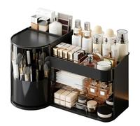 Cosmetic Storage Box Desktop Dressing Table Large Capacity Skin Care Products Lipstick Lotion Drawer Type Storage Rack B