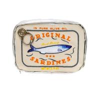 Cosmetics Bag, Toiletry Travel Pouch Organizer, Funny Canned Sardine Design Aesthetic Storage Bag for, Eye Shadow, Shampoo, Makeup, Travel Needs, 6.1x4.33x1.77 inches