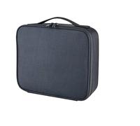 Cosmetics Travel Bag， Trousse de Maquillage de Voyage imperméable, Indispensable for Ranger pinceaux et Outils de Maquillage, Coffret Professionnel ，Large-Capacity Makeup Bag(Black Hard)
