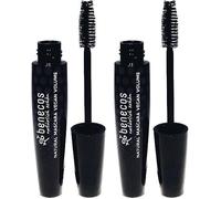 Cosmétiques Naturels - Mascara - Volume Végétalien - Sans Gluten - Noir Magique (Lot De 2)