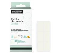 Parapharmacie > Hygiène & Premiers soins > Produits Anti-Insectes Suavinex Patchs à la Citronnelle Patchs Transparents x 36