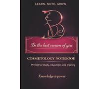 Cosmetology Notebook: Lined Journal for Beauty Students & Estheticians Study Planner for School, Courses & Training