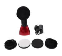 COSMEVIVI 1 cireuse à chaussures électrique 2 en 1, fonctionnant sur secteur ou sur piles - Brosse de polissage pour un nettoyage facile des chaussures à la maison ou en voyage
