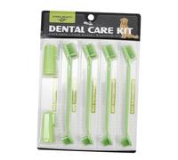 COSMEVIVI 1 Ensemble De Brosse À Dents De Chien De Chat Dual Brosses De Brosses De Brosse À Dents Sûres
