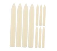 COSMEVIVI 10 Pièces Outils de Pliage Os Plastique pour Reliure Rainage Précis et Pliage Papier Manche Ergonomique Antidérapant Accessoire Indispensable pour Bricolage Cartes et Artisanat DIY