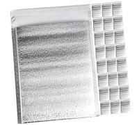 COSMEVIVI 100pièces Isolants Rembourrés pour Aliments Pochettes Thermiques Réutilisables pour De Pizza Gâteaux Et Produits Frais La Chaleur Froid