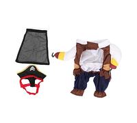 COSMEVIVI 1ensemble Costume Cosplay pour Chien Pirate Vêtements Halloween pour Animaux Déguisement pour Fêtes Et Portraits Familiaux Accessoire Amusant pour Chiens Et Chats