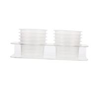 COSMEVIVI 1ensemble De Nourriture pour Reptiles avec Transparentes Pratique pour Lézards Et Tortues Facile à Nettoyer Et