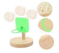 COSMEVIVI 1ensemble Set De Jouets Drôles pour Perroquet avec Panier Entraînement Intéressant Jouet Intelligence pour Oiseaux De Compagnie Base Ronde