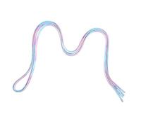 COSMEVIVI 1paire Lacets Dégradés Plats Pour Chaussures Lacets Colorés Tie Dye Pour Sneakers Remplacement Pratique Pour Baskets Et Chaussures Toile