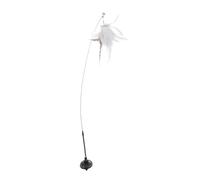 COSMEVIVI 1pièce Interactive pour Chat avec Plumes Et Clochette Jouet Éducatif pour Instinct De Chasse Et Exercice des Chats