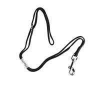 COSMEVIVI 2 Pièces Support de Corde de Toilettage pour Chien Laisse Lasso et Résistante pour Table de Toilettage Harnais de Sécurité Noir avec Boucle Ronde Maintien Stable pour Animaux de