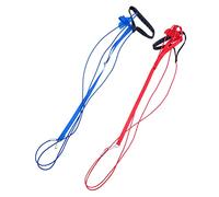 COSMEVIVI 2pièces Réglable pour Oiseaux avec Corde De Traction Et Ailes Adorables Rouge Bleu pour Perroquet Et Oiseau De Compagnie