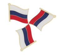 COSMEVIVI 3 Pièces Épingle à Broche Russe Insigne pour Événements Scolaires et Activités Sociales Accessoire de Mode Élégant et Durable de Culture Russe
