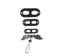 COSMEVIVI 3pièces De Traction pour Reptiles Ailes pour Lézard Et Écureuil Noir Ceinture Confortable pour Animaux De Compagnie Extérieur