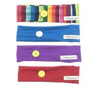COSMEVIVI 4 Pièces Bandeaux Antidérapants Bandeau De Protection Des Oreilles Élastique Bandeaux Athlétiques Crochet D'oreille Bandeau D'infirmières Couvre-chefs Pour Femmes