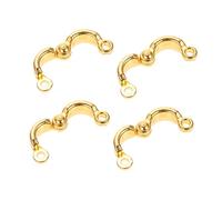 COSMEVIVI 4pièces Anneaux De Patte pour Oiseaux Inoxydable De Anneaux Ouverts pour Perruches Et Perroquets Accessoires Légers Et Réutilisables pour Identifier Vos Oiseaux