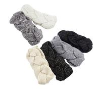 COSMEVIVI 6pièces Bandeaux Tricotés Pour Femmes De Cache-oreilles Accessoires Hiver Pour Activités Extérieures Style Élégant Et Confortable