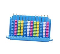 COSMEVIVI Abacus Éducatif Rangées pour Garçon Fille Boulier Chinois De Calcul avec Perles Arrondies Léger Et Portable pour Apprentissage des Mathématiques Langue Chinoise