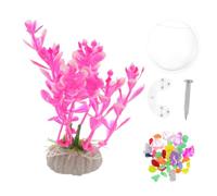 COSMEVIVI Aquarium Mural Suspendu en Acrylique De 17 Cm De Diamètre Décoration Dintérieur Couleur Aléatoire