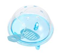 COSMEVIVI Bac à Sable pour Hamster Transparent Accessoire Pratique pour Bain Joyeux Et Créatif Facile à Nettoyer Utiliser pour Vos Petits Animaux