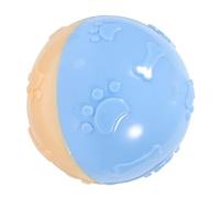 COSMEVIVI Balle à Mâcher Interactive pour Chiens Jouet Caoutchouc Souple Stimule Intelligence Et Renforce Le Lien avec Votre Animal pour Chiots Et Petits Chiens