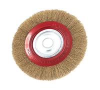 COSMEVIVI Brosse En Fil D’acier Plate 125 Mm Anneau Adaptateur Brosse De Polissage Rotative Pour Outils Abrasifs Pour Élimination Rouille Et Décapage
