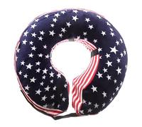 COSMEVIVI Collier De Gonflable pour Chat Confortable Et Ajustable Cou pour Éviter Léchages Griffures Cqlq Bleu USA