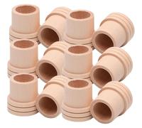 COSMEVIVI Extincteur à Moxa en Bois Anti-combustion Déformation Facile à Utiliser pour Bâton de Moxa 1,8 Cm Pack de 20 Pièces Adapté la Moxibustion Domestique