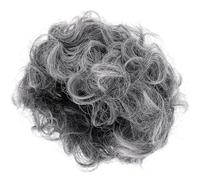 COSMEVIVI Grise Pour Femme Cheveux Courts Style Vieille Dame