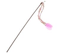 COSMEVIVI Interactif pour Chat Bois Décoratif avec Cloche Jouet Amusant Forme De Branche pour Instinct De Jeu des Félins