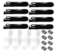 COSMEVIVI Kit de Sangles avec Boucle pour Couverture Solaire Piscine Fixation Sécurisée et Facile à Utiliser Protège Piscine des Débris et Intempéries Compatible Enrouleur et Bâche Solaire