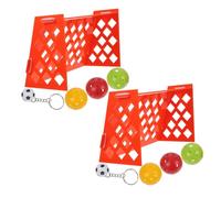 COSMEVIVI Lot De 2 Mini Jouets De Football pour Oiseaux Et Perroquets pour Le Développement De Lintelligence des Oiseaux De Compagnie Couleur Aléatoire