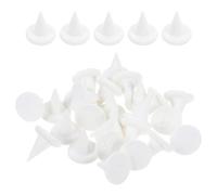 COSMEVIVI Lot de 50 clous amovibles réutilisables pour four à poterie, support réfractaire en céramique, outil de poterie haute température pour artistes en argile, accessoires de bricolage