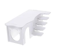 COSMEVIVI Maison pour Hamster Échelle Cachette en Grosse Taille pour Rongeurs Jouet D'intérieur pour Hamsters Et Cochons d'Inde Divertissement Et