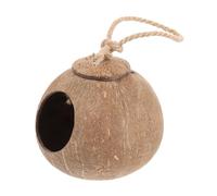 COSMEVIVI nid de Cage à Oiseaux pour Oiseau Maison d'oiseau de Coquille de nid de Perroquet Artisanal Cage à Oiseaux décorative lit d'oiseau au nid de