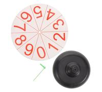 COSMEVIVI Numérique Rotatif Enseignement Jouet Roue De Jeu Mathématique pour Accessoire Pédagogique Amusant Et Pratique pour Activités Scolaires Et Fêtes