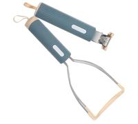 COSMEVIVI Pinces pour plaques chauffantes : pinces pour bols en acier inoxydable, pinces de cuisine, pinces anti-brûlures pour déplacer les plaques chauffantes, les poêles à pizza, les friteuses à