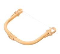 COSMEVIVI Poignée de Théière en Bambou Grip Antidérapant, Accessoire Remplaçable pour Bouilloire Domestique, Compatible Poignées en Rotin et Usage Cuisine