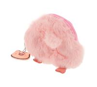 COSMEVIVI Porte- Peluche Mignon Forme De Cochon Mini Et Chaîne pour Accessoires Et Monnaies