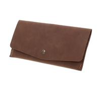 COSMEVIVI Portefeuille en Cuir Marron pour Hommes et Femmes Porte-Cartes Multifonctionnel Petit Portefeuille Pratique Rangement pour Billets et Cartes Budget