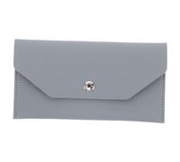 COSMEVIVI Portefeuille Long Multifonction en Cuir PU Doux Pochette Porte-Cartes Compacte pour Femme Portefeuille à Enveloppe pour Espèces Élégant Bleu Ciel Usage Quotidien Et Voyage