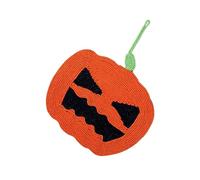 COSMEVIVI Tapis À Gratter Citrouille Trucs pour Chats Petits Jouets pour Chats Chaton Jouet Résistant Aux Rayures Halloween Citrouille Planche À Gratter pour Chat Arbre À Chat Halloween