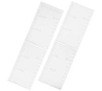 COSMEVIVI Toise De Croissance Adhésive Miroir Pour Garçon Et Règle Murale Décorative Autocollants De Mesure De Hauteur Design Simple Pour Chambre D'garçon Et 1 Unité