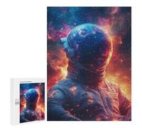 Cosmic Astronaut Helmet-12 Puzzle 1000 Pièces Educa Jouet en Bois Cadeau Unique Décoration Intérieure Jeu Éducatif Challenge Toy Adultes Et Enfants À Partir De 14 Ans 500 PCS