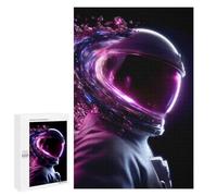 Cosmic Astronaut Helmet-5 Puzzle 1000 Pièces Educa Jouet en Bois Cadeau Unique Décoration Intérieure Jeu Éducatif Challenge Toy Adultes Et Enfants À Partir De 14 Ans 1000 PCS