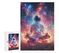 Cosmic Astronaut Meditation-1 Puzzle 1000 Pièces Educa Jouet en Bois Cadeau Unique Décoration Intérieure Jeu Éducatif Challenge Toy Adultes Et Enfants À Partir De 14 Ans 300 PCS
