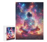 Cosmic Astronaut Meditation-1 Puzzle 1000 Pièces Educa Jouet en Bois Cadeau Unique Décoration Intérieure Jeu Éducatif Challenge Toy Adultes Et Enfants À Partir De 14 Ans 500 PCS