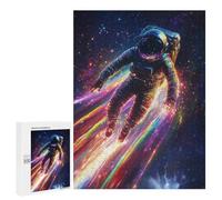 Cosmic Astronaut Rainbow Puzzle 1000 Pièces Educa Jouet en Bois Cadeau Unique Décoration Intérieure Jeu Éducatif Challenge Toy Adultes Et Enfants À Partir De 14 Ans 500 PCS
